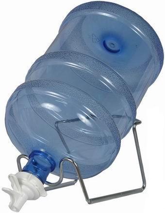 Подставка для бутыли с пробкой-краником